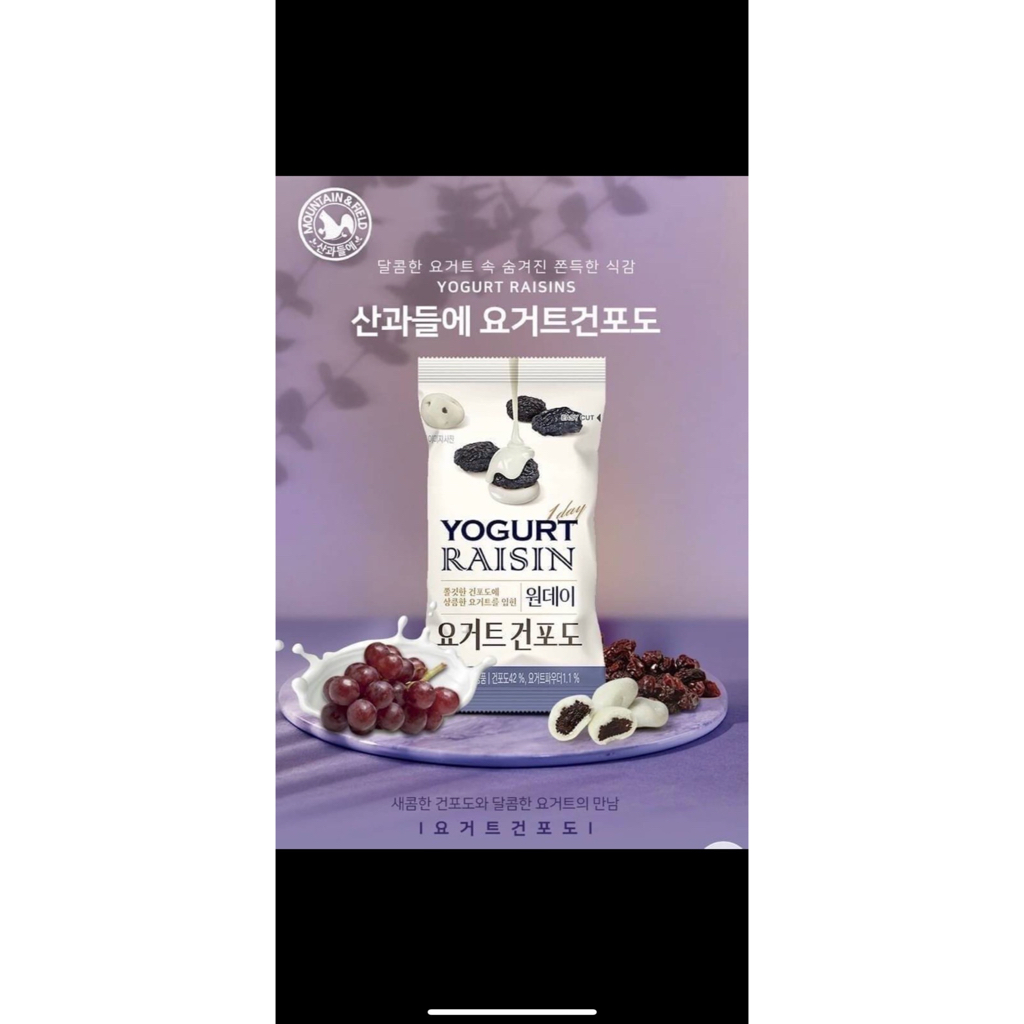 YOGURT RAISINS 韓國優格葡萄乾