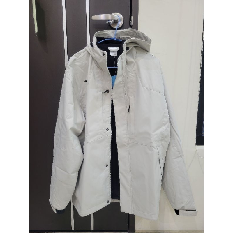 Mizuno 美津濃 白色 男生夾克 防風外套 男生外套 防潑水 32TE2585 系列