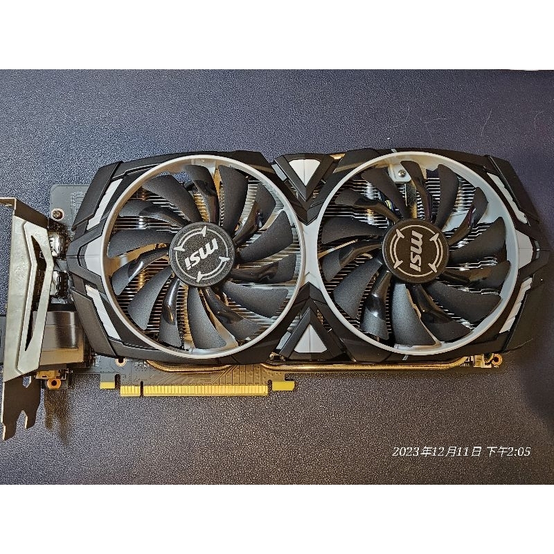 MSI GeForce GTX 1060 ARMOR 6G OCV1 顯示卡 微星 自售