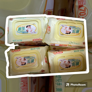 🉐特價🉐 麗莎 嬰兒潔膚柔濕巾70抽【有蓋】燕子的小窩
