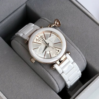 ▫️代購▫️Vivienne Westwood 薇薇安土星吊飾鋼錶陶瓷手錶石英腕表