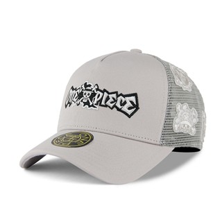 【ANGEL NEW ERA】航海王 網帽 草帽海賊團 動漫限定 淺灰 Y2K 懷舊 限量 海賊王【ONE PIECE】