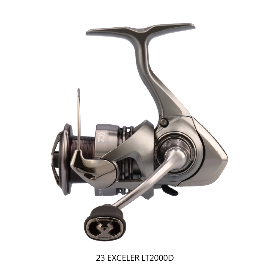 ◎百有釣具◎DAIWA 23 EXCELER LT 紡車捲線器 輕量化 旋入式手把1000~6000型