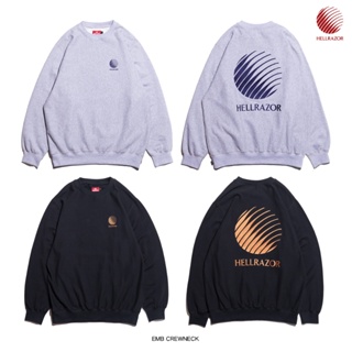 𝙇𝙀𝙎𝙎𝙏𝘼𝙄𝙒𝘼𝙉 ▼ HELLRAZOR EMB CREWNECK 2312 01123AW0210