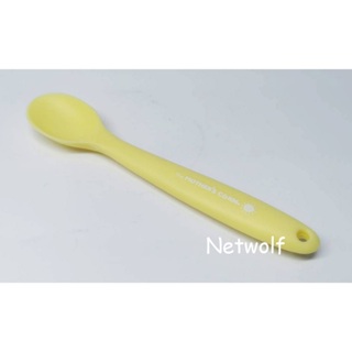 【福利品】韓國製 Mother's Corn 小太陽矽膠湯匙 鵝蛋黃 單一顏色