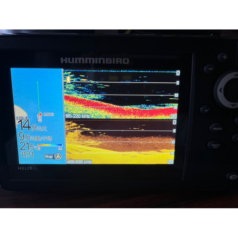 美國蜂鳥Humminbird Helix5 Chirp DI GPS，5吋下掃影像魚探機