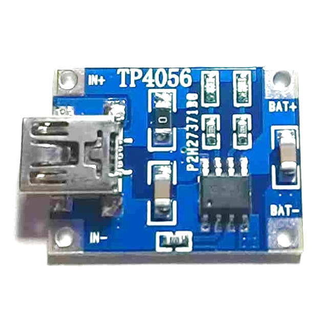 0422 TP4056 1A 鋰電池 充電板 充電模組 充電器 18650 14500充電 輸入miniUSB