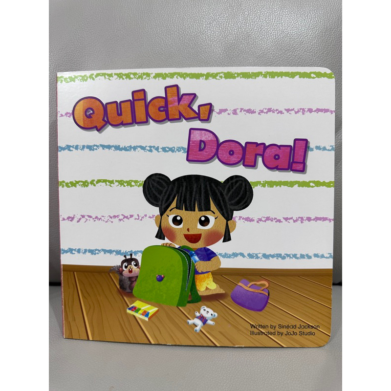 ［二手］伴我童年 小班 （上）英文故事書—Quick, Dora!