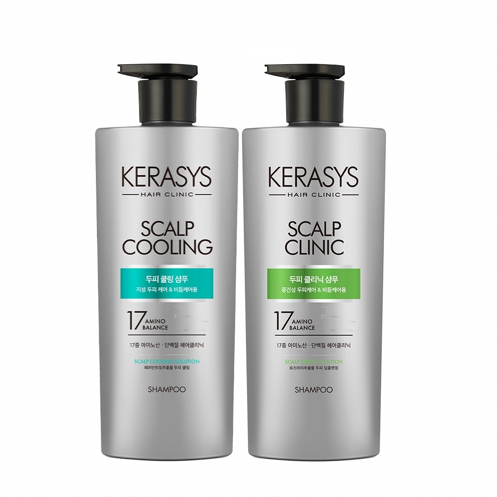 【Kerasys可瑞絲】 胺基酸去屑洗髮精 舒敏止癢 控油勁涼 去屑洗髮精 洗髮精