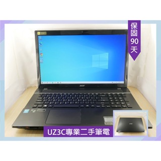 W38 UZ3C二手筆電 ACER V3-772G i7四代八核3.2G/2G獨顯/16G/固態480G/17吋 新電池