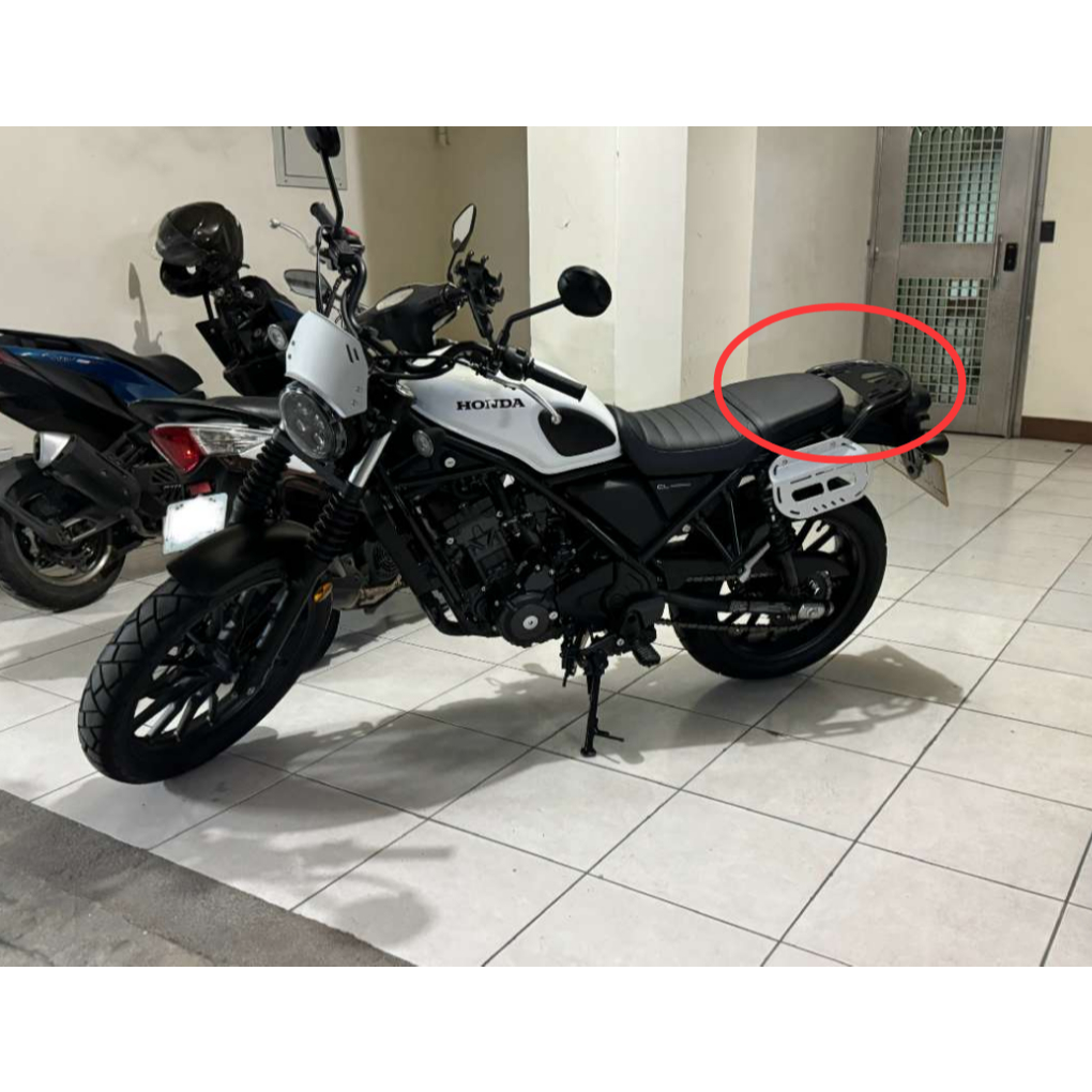 CL STREET高強度後扶手  適用於 Honda CL500改裝貨架 CL500  CL500高強度後扶手