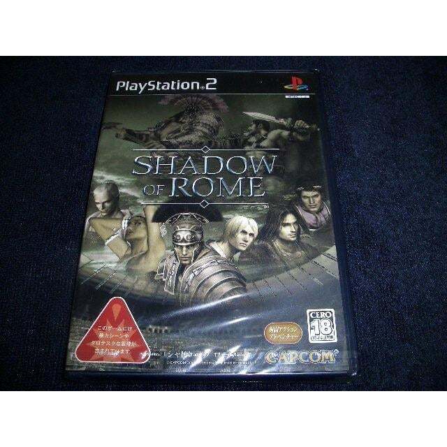 PS2 主機『 羅馬陰影 Shadow of Rome 』~ 純日版 全新品 全新未拆封