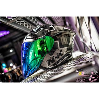 💟X2 Moto💟 NHK® S1GP Pro Reveng Speed 黑/銀 安全帽