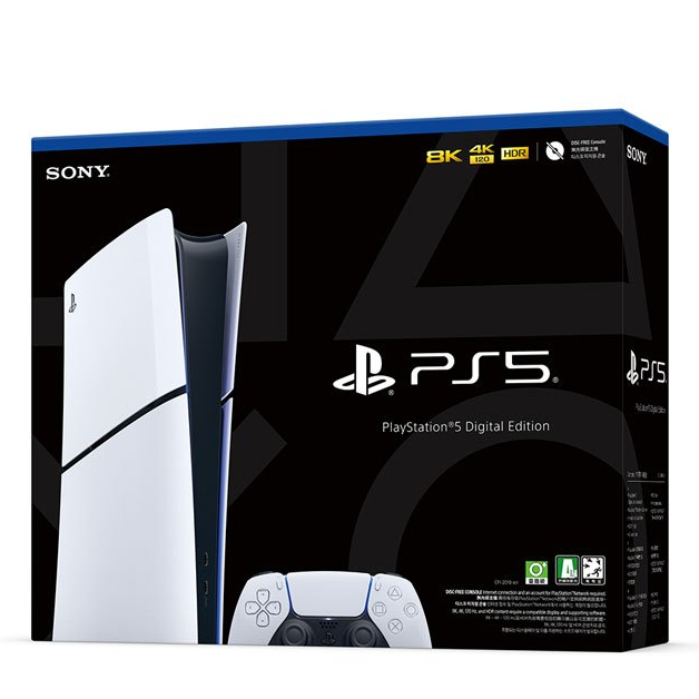 【優格米電玩內湖】【現貨】【PS5】 PlayStation®5 數位版主機 Slim新款 薄機 台灣公司貨 保固一年