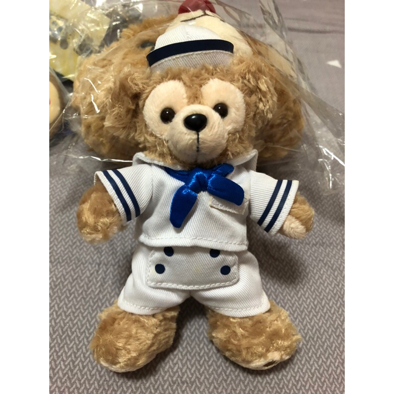 Disney * Duffy達菲熊白色海軍服娃娃吊飾
