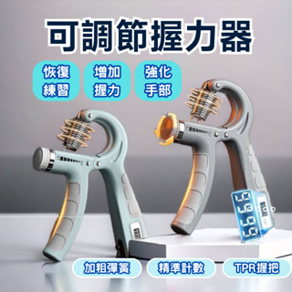 【臺灣出貨】可調式握力器 握力器 握力訓練器 計數握力器 握力測量 腕力器 手腕訓練器 手腕訓練 運動 握力 腕力 手部