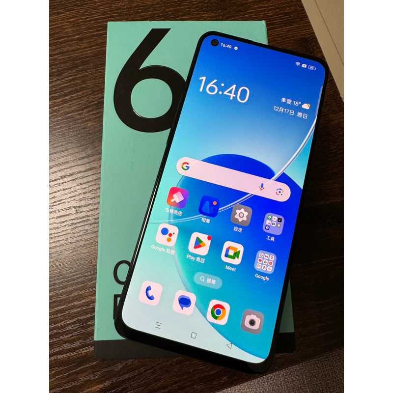 OPPO Reno6 5G (CPH2251)  8G/128G 6.43吋 夜海黑 #二手機