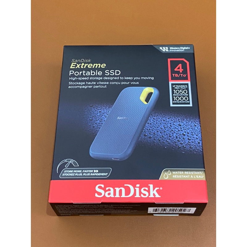 SanDisk E61 4TB 2.5吋行動固態硬碟SSD