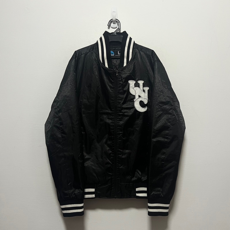 NCAA UNC Vintage Varsity Baseball Jacket 北卡羅來納 古著校隊棒球外套 喬丹母校