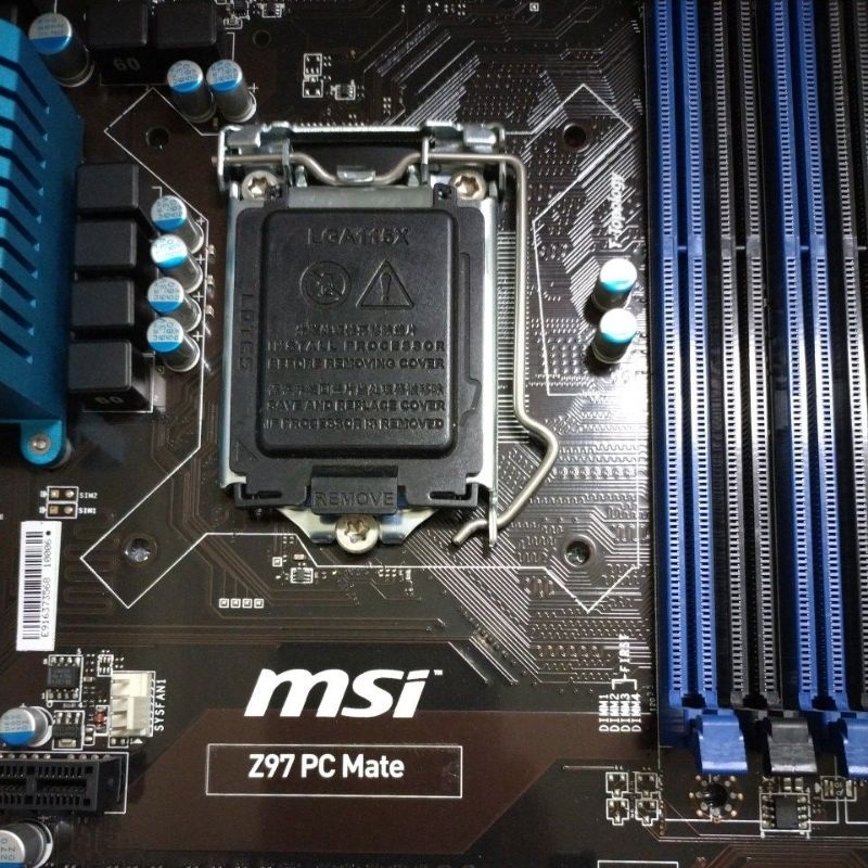 MSI Z97 PC Mate 主機板 可搭配CPU