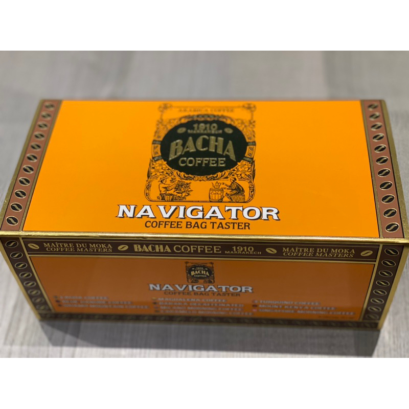 Bacha Coffee Navigator咖啡禮盒(一盒25包)新加坡網紅朝聖 手沖咖啡🇸🇬 聖誕送禮首選🎉 綜合濾掛
