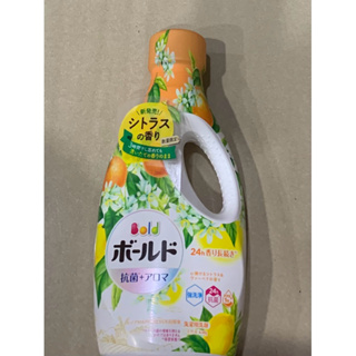 日本P&G BOLD 除臭香氛超濃縮洗衣精-柑橘馬鞭草630g