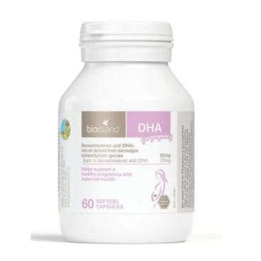 澳洲Bio Island 孕婦及哺乳期專用DHA 海藻油 60粒