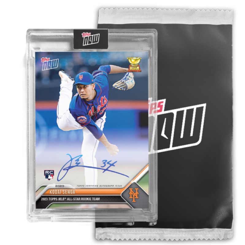 「85 Card」大聯盟 大都會隊 千賀滉大 rc 簽名卡 MLB TOPPS NOW® Kodai Senga