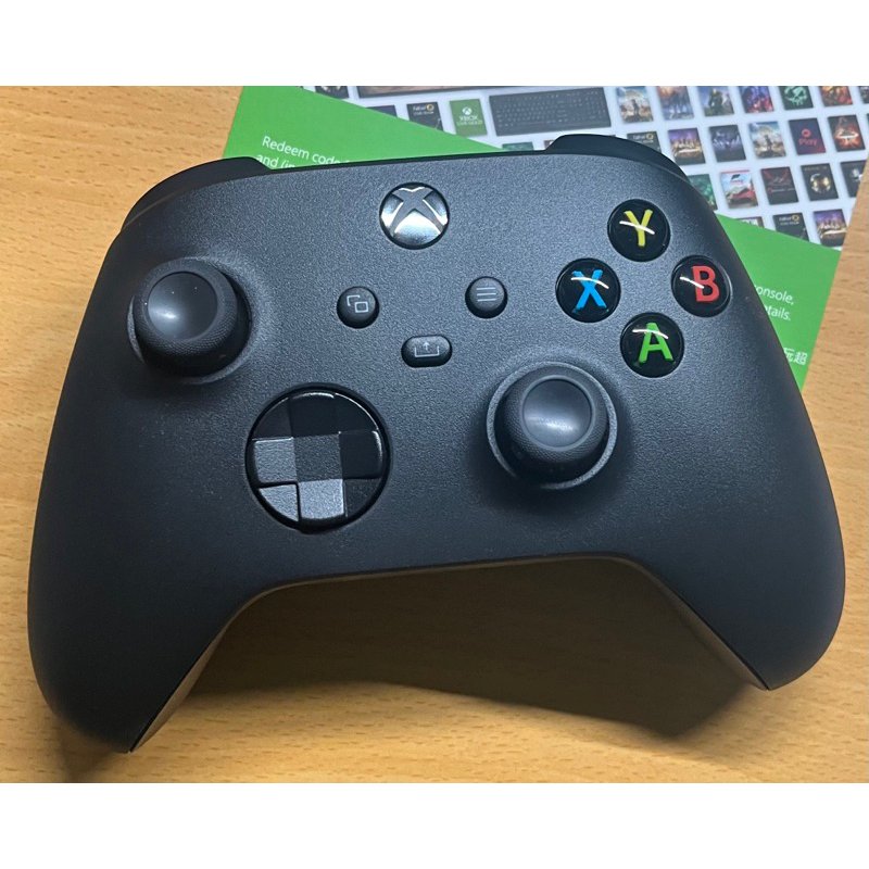 【二手商品】微軟 XBOXSERIES XBOX SERIES S X 原廠無線控制器+接收器組合 藍牙 手把  黑色