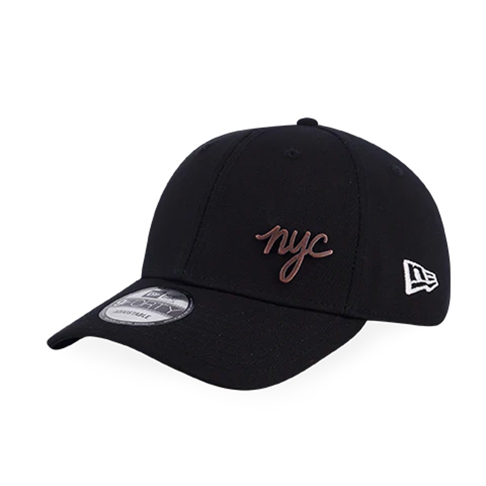 NEW ERA 940 9FORTY 棒球帽  NYC METAL BADGE NEW ERA 黑 NE13773891