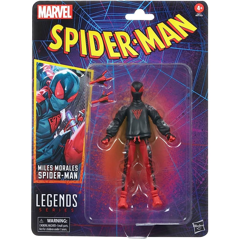 漫威 Marvel Legends 蜘蛛人 6吋 復古吊卡 邁爾斯 MILES MORALES 多元宇宙 電影 SONY