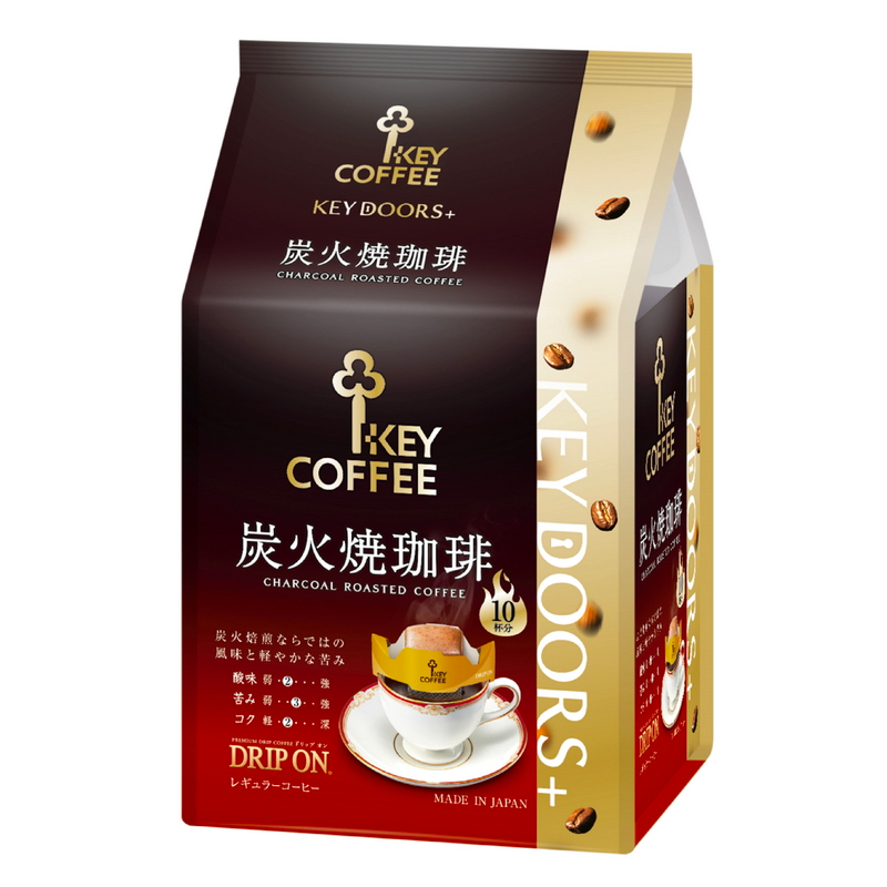 KEY COFFEE 炭燒甘燻微韻濾掛咖啡(隨身包) 8g X10入/包