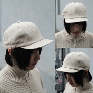 【DTT】🏕 現貨 Casual Drawstring Hat 復古抽繩短簷帽 四色 翻帽 短帽沿 可調整 人字紋 帽子