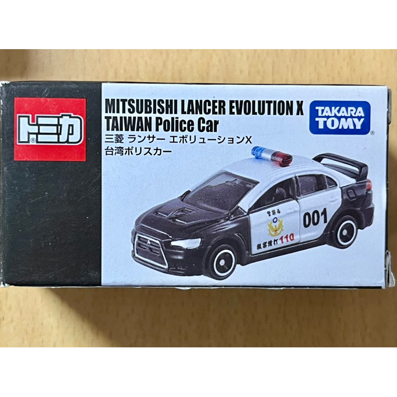 Tomica 台灣 警車 Mitsubishi lancer evolution x evo 三菱 wish 計程車 1