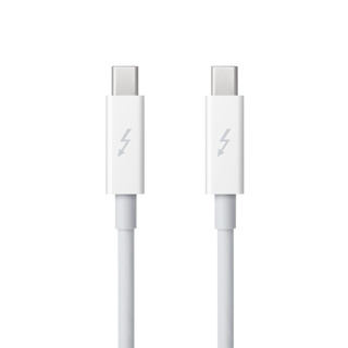  Apple 原廠 Thunderbolt 連接線 - 白色 (0.5M）
