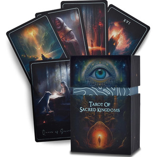 ❤️莉莉塔羅❤️正版 Tarot of Sacred Kingdoms 神聖國王塔羅牌卡 偉特 卡牌 占卜卡牌