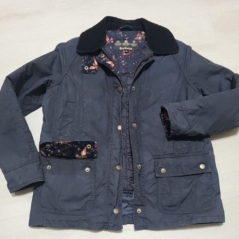 日本 古着 英國老牌 Barbour 油布外套