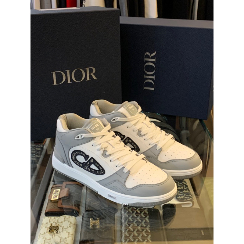 Limit精品✔️Dior 經典B57 CD logo設計 黑色 灰色 深藍 男生球鞋