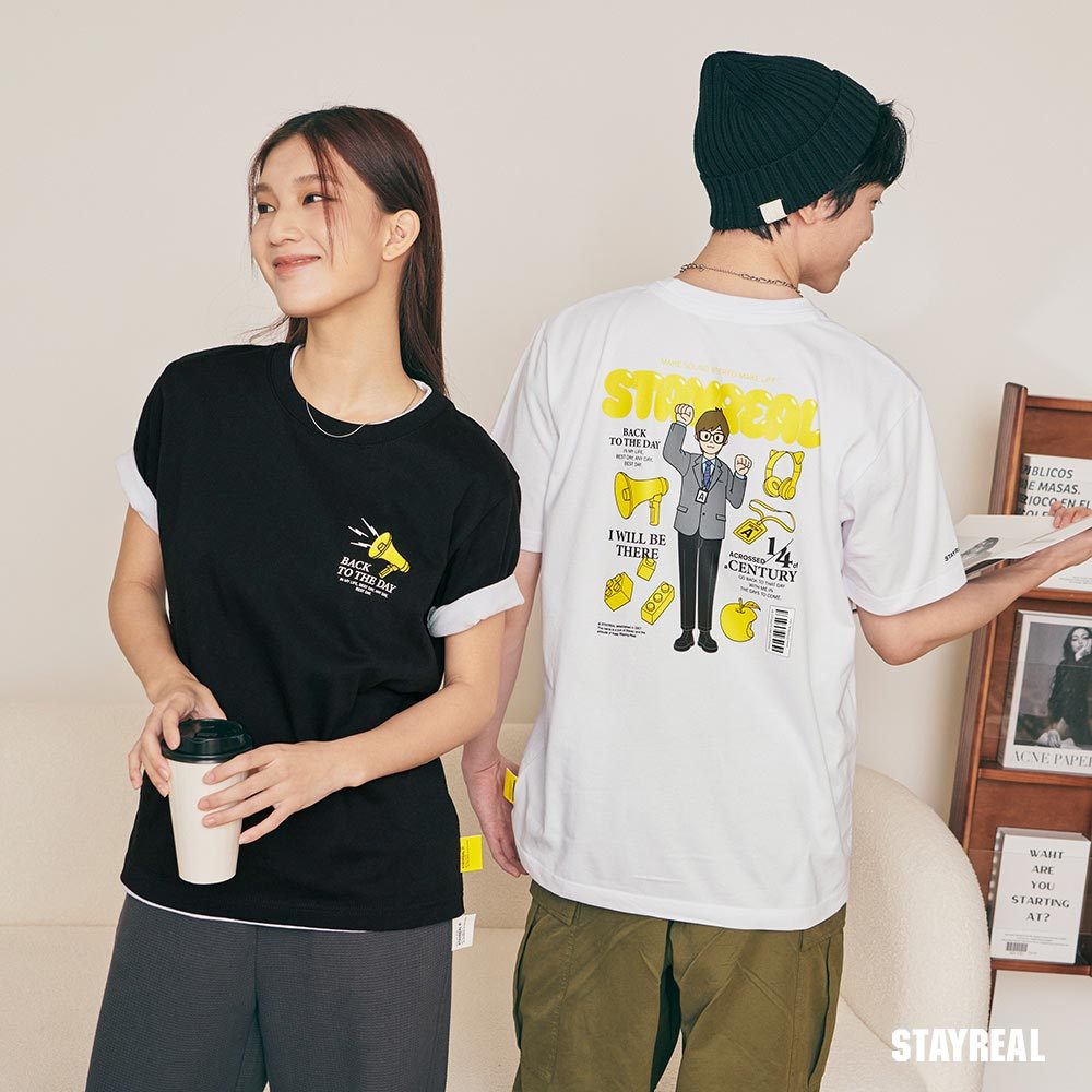 STAYREAL 喵喵來了手勢T