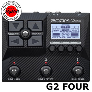 ZOOM/G2 FOUR 吉他多功能效果器 100% 正品日本直銷