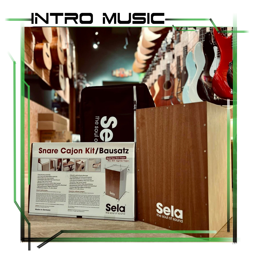 INTRO MUSIC || SELA SE-001木箱鼓 DIY自組 附五金零件及工具