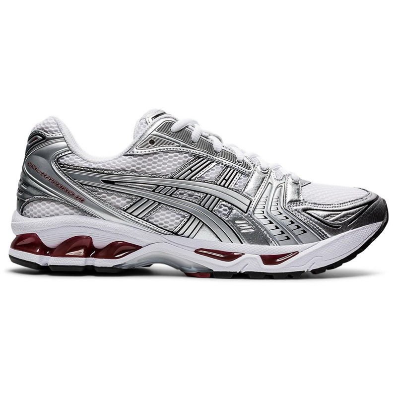 全新 Asics Gel-Kayano 14 銀紅