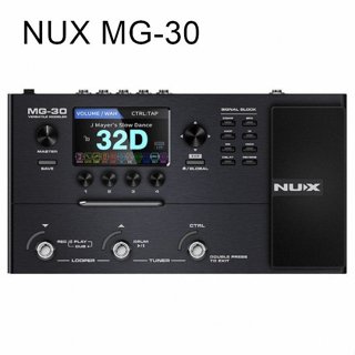 NUX MG-30 電吉他 地板型 音箱模擬 綜合效果器 錄音介面 [分期免運]