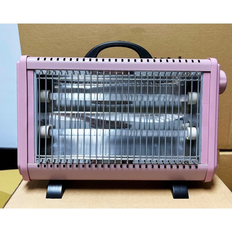 【華麗】 雙石英管電暖器 復古手提箱設計 電暖器 電暖爐 手提電暖器 HS-101