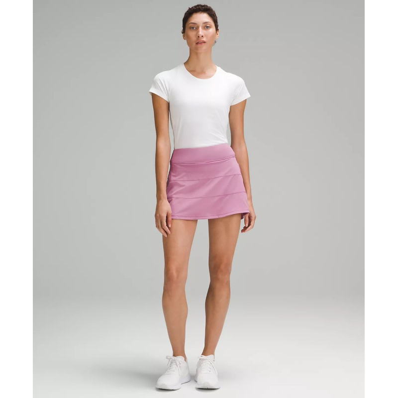 lululemon 網球裙 高爾夫球群 短裙 Pace Rival Mid-Rise Skirt