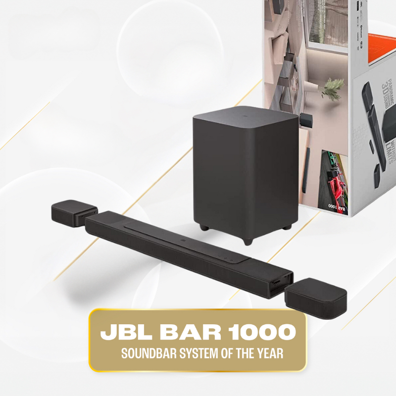 JBL BAR 1000 旗艦家庭環繞劇院 7.1.4聲道 天空聲道 聲霸SoundBar 台灣總代理保固