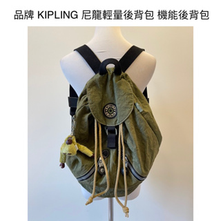 時光物 生活雜貨-品牌 KIPLING 尼龍輕量後背包 機能後背包