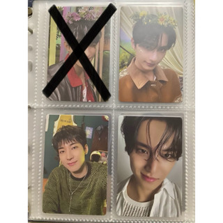 SEVENTEEN SEVENTEENTH HEAVEN 空專 小卡 貼紙 JUN 圓佑 珉奎