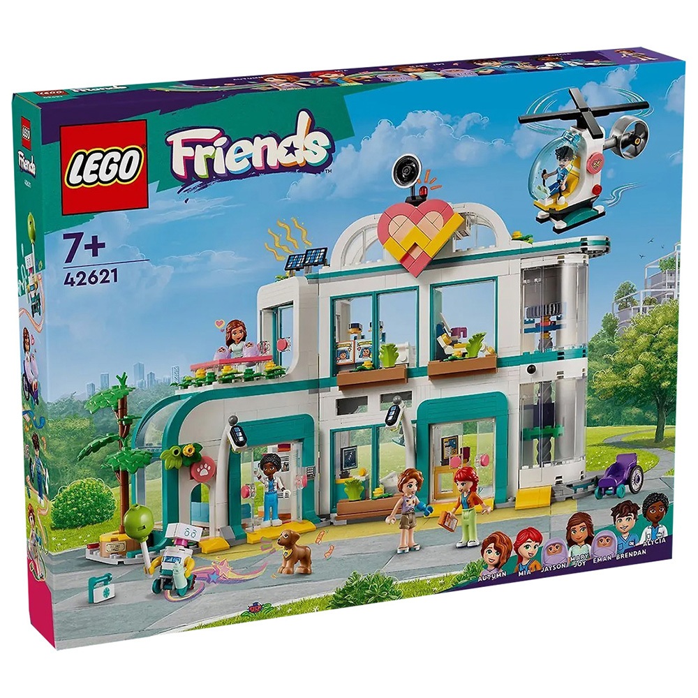 LEGO樂高 LT42621 Friends 姊妹淘系列 - 心湖城醫院