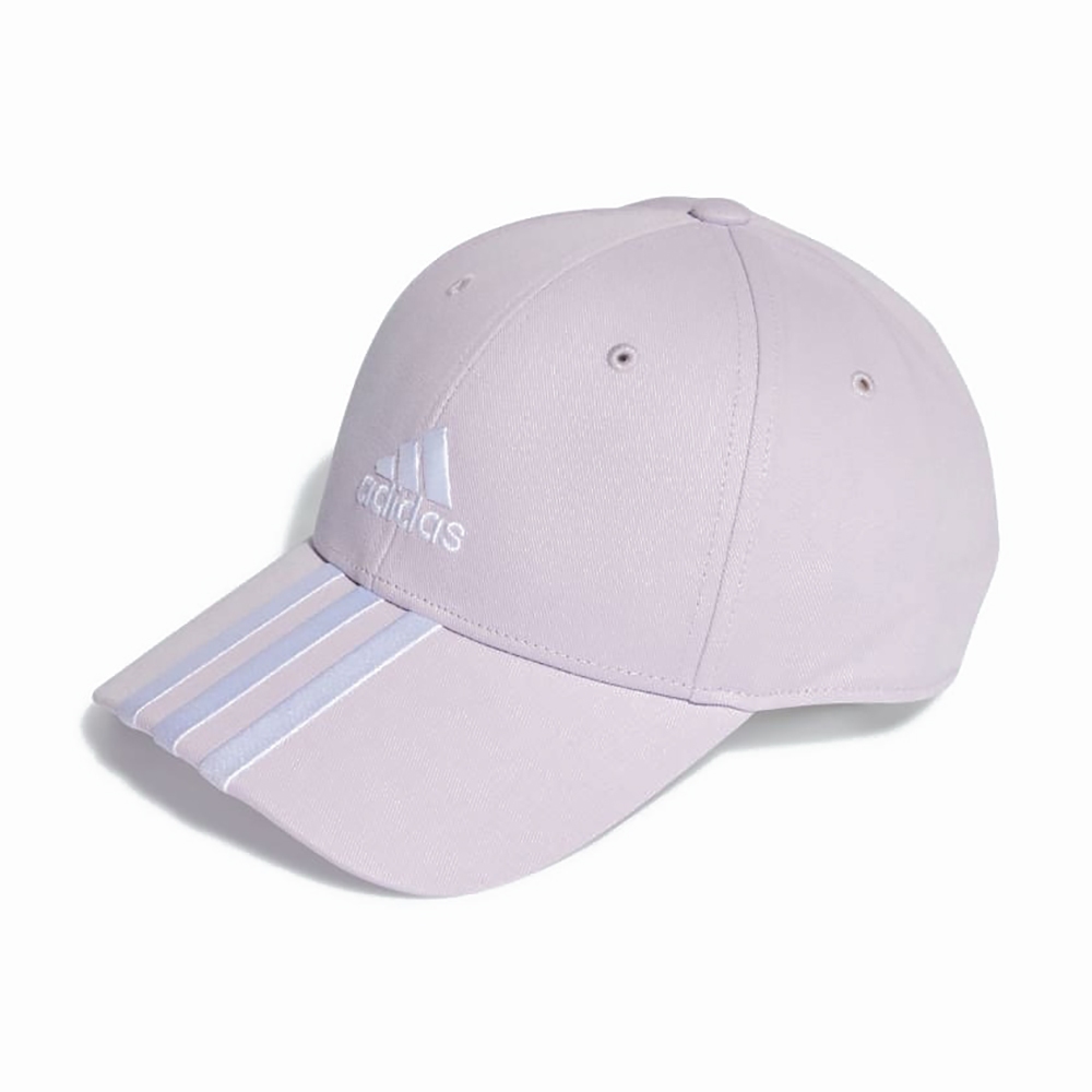 【ADIDAS】愛迪達 BBALL 3S CAP CT 休閒 戶外 刺繡 紫 帽子 -IR7877
